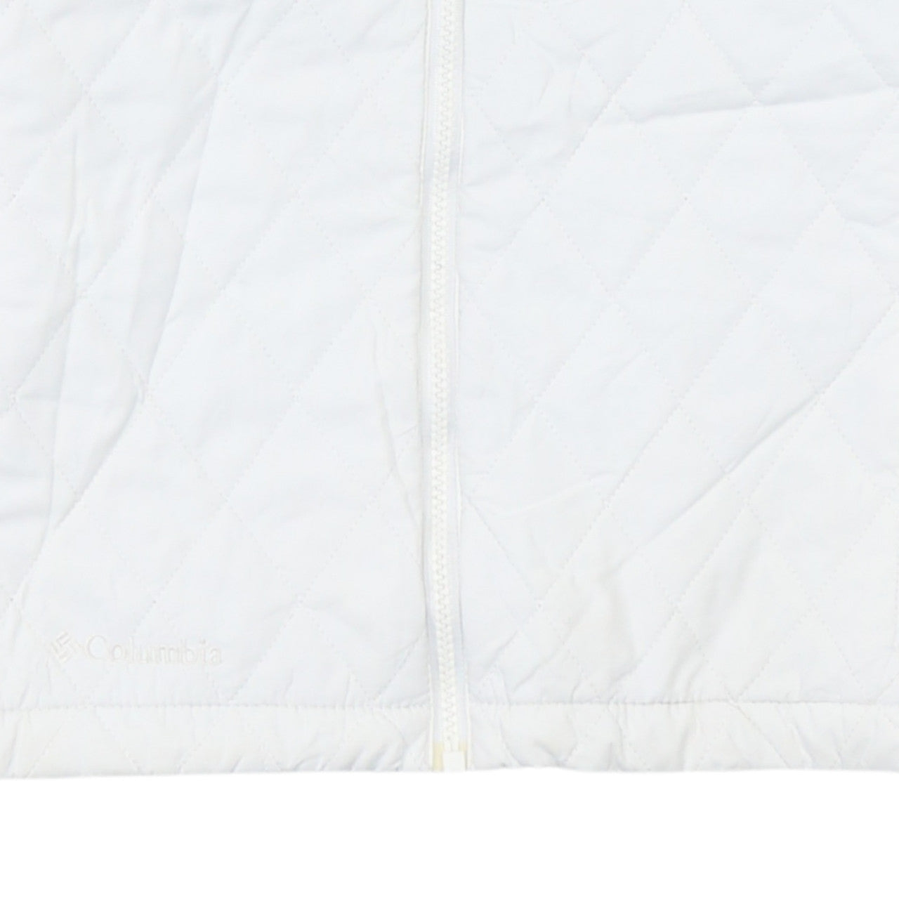 Columbia Women's White Quilted Interchange Jacket Size M