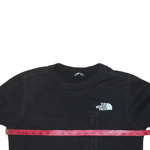 The North Face Boys Black Crew Neck Pullover Sweatshirt 12-13 Years