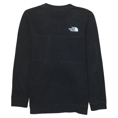 The North Face Boys Black Crew Neck Pullover Sweatshirt 12-13 Years