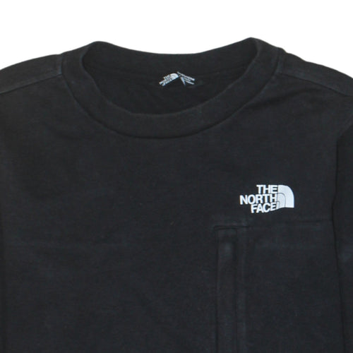 The North Face Boys Black Crew Neck Pullover Sweatshirt 12-13 Years