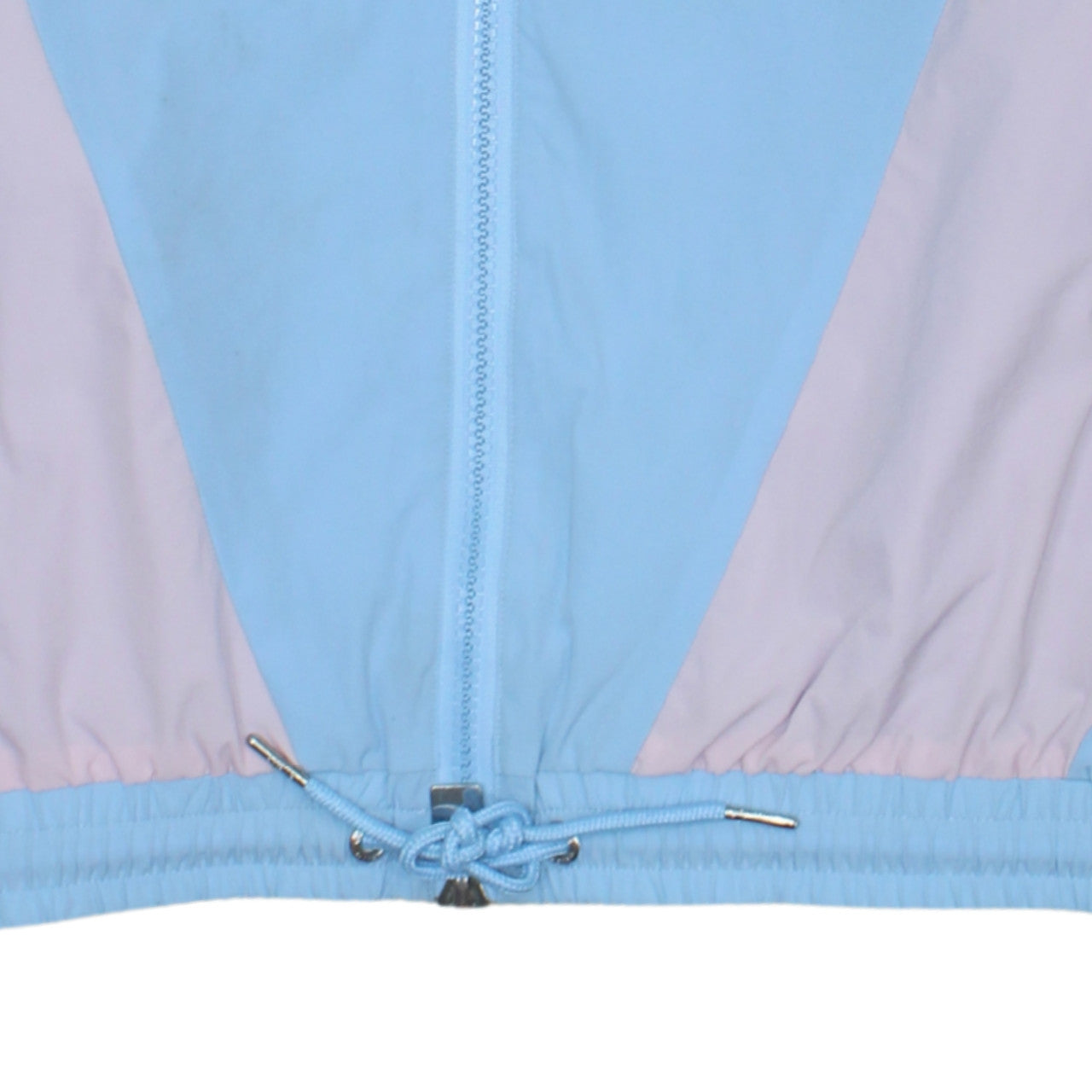 Ellesse Women's Blue Cropped Bomber Jacket UK 12 Retro Lightweight