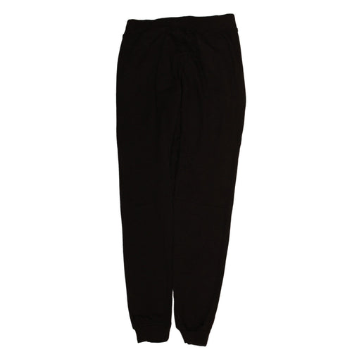 Umbro Womens Black Jogger Sweatpants Size S Fleece Lined Casual