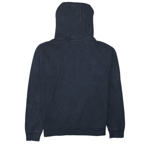Champion Men's Black Embroidered Logo Pullover Hoodie Size M