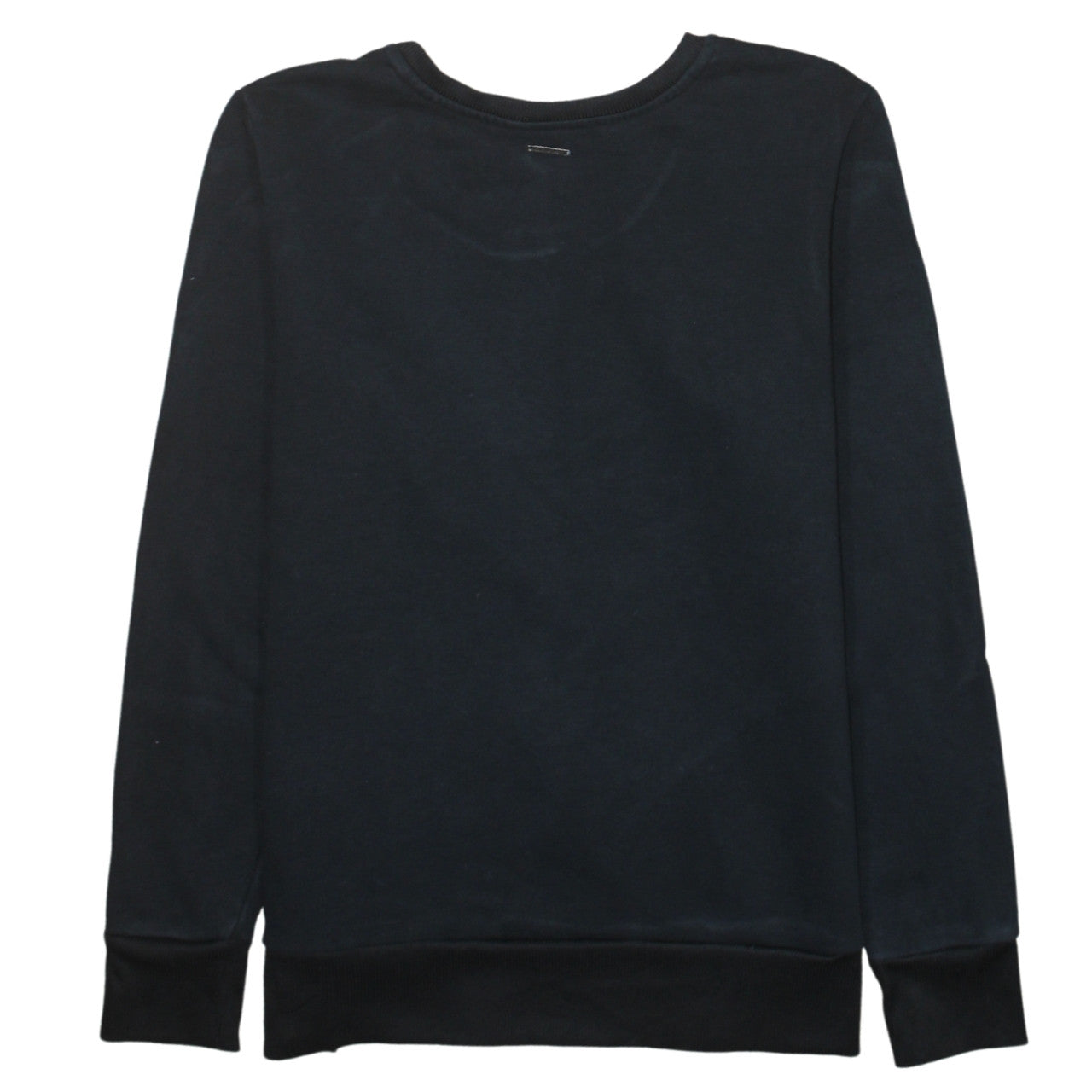 Calvin Klein Men's Black Crew Neck Graphic Logo Pullover Sweatshirt Size S