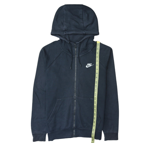 Nike Men's Black Full Zip Hoodie Small Fleece Sportswear