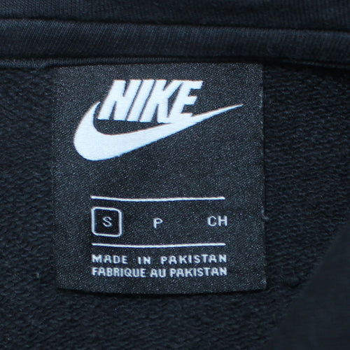 Nike Men's Black Full Zip Hoodie Small Fleece Sportswear