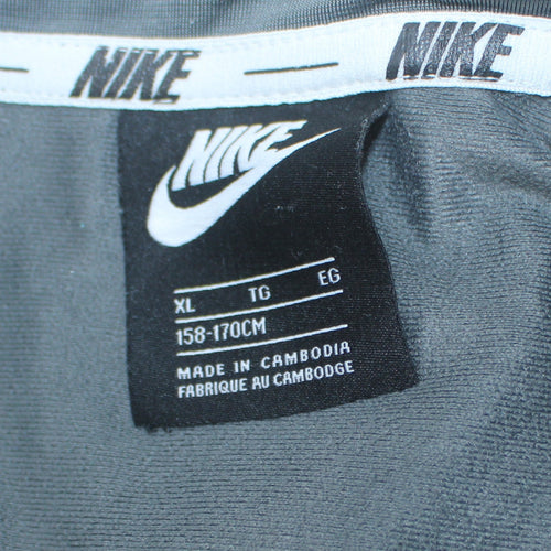 Nike Boys Grey Full Zip Hoodie XL 158-170cm Colourblock Sportswear