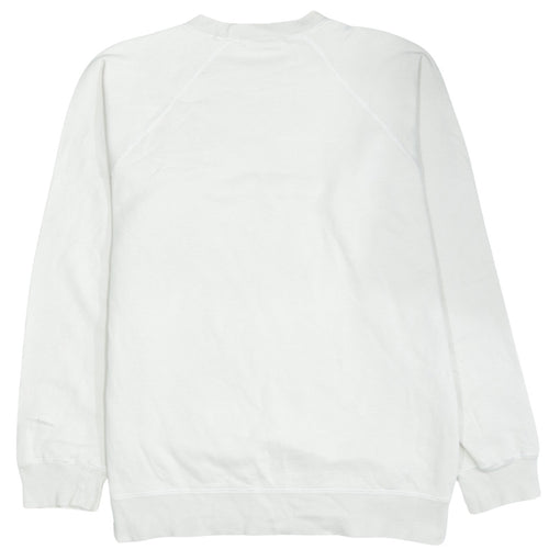 Levi's Men's White Crew Neck Pullover Sweatshirt Size L