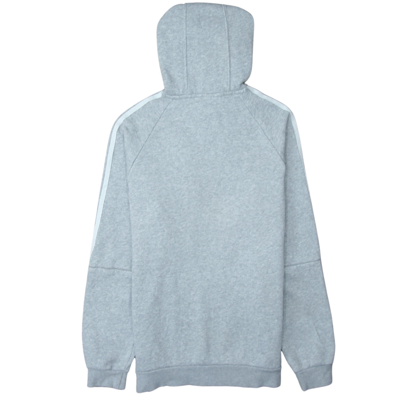Adidas Mens Grey Pullover Hoodie Small Regular Fit Fleece