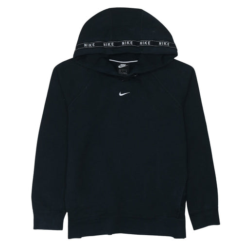 Nike Men's Black Pullover Hoodie S Regular Fit Fleece Sportswear