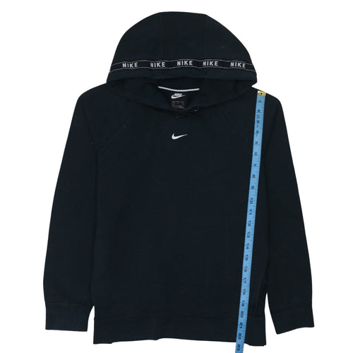 Nike Men's Black Pullover Hoodie S Regular Fit Fleece Sportswear