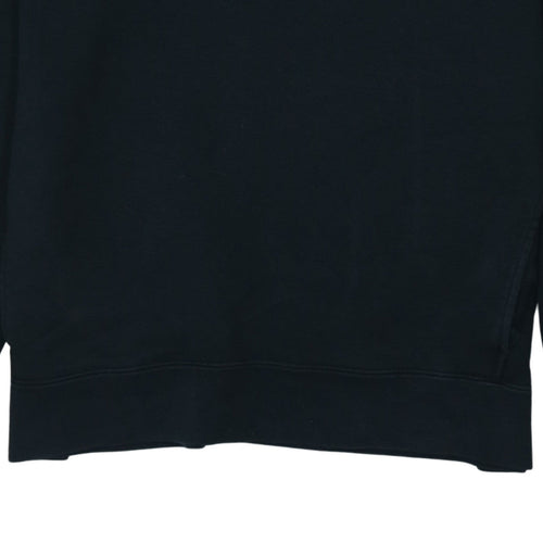 Nike Men's Black Pullover Hoodie S Regular Fit Fleece Sportswear