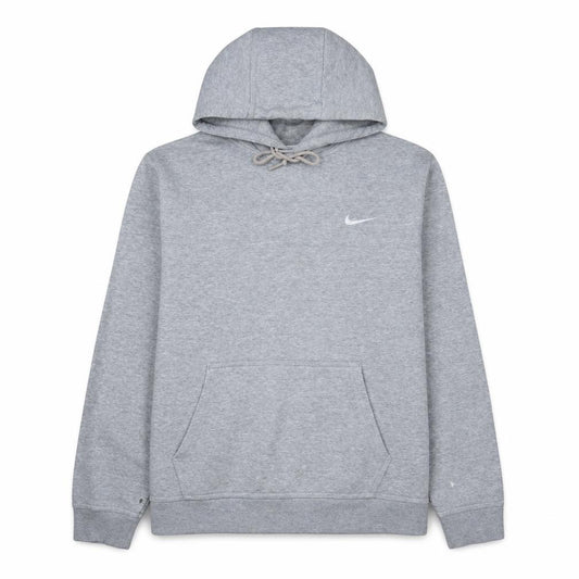 Front view of Nike Men's Grey XL Pullover Hoodie Sweatshirt Sports Logo