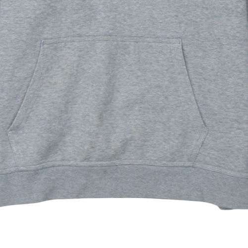 Nike Men's Grey XL Pullover Hoodie Sweatshirt Sports Logo