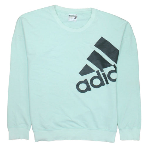 Adidas Women’s Green Climalite Long Sleeve Jersey Sport T-Shirt Size S