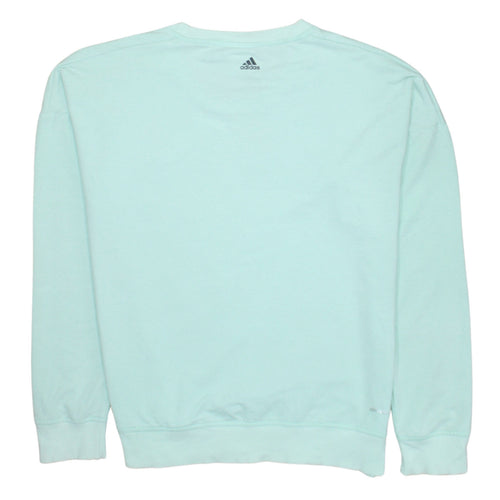 Adidas Women’s Green Climalite Long Sleeve Jersey Sport T-Shirt Size S