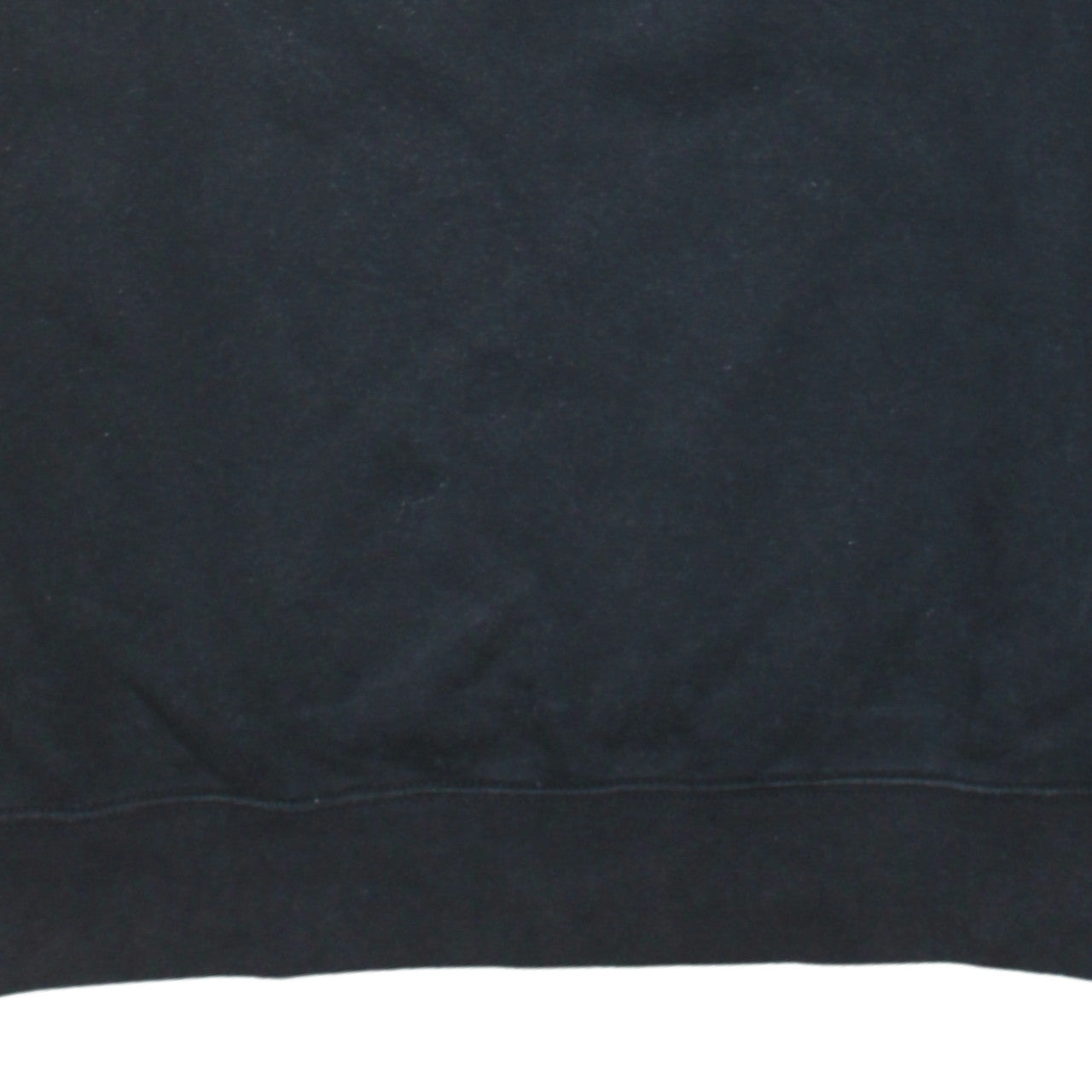Nike Men's Black Small Crew Neck Pullover Sweatshirt Logo Fleece