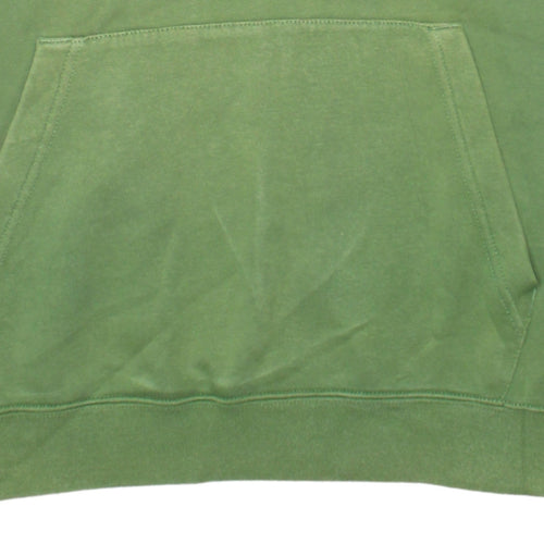 Nike Men's Green Pullover Hoodie M Logo Fleece Sportswear