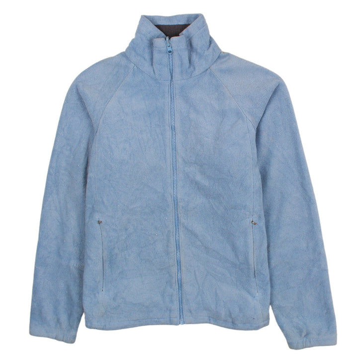 Columbia Womens Blue Fleece Full Zip Jacket Size S Outdoor