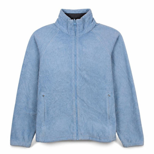 Columbia Womens Blue Fleece Full Zip Jacket Size S Outdoor