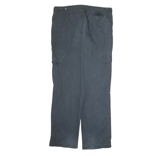 Nike Men's Black Cargo Trousers M 32W Regular Fit Cotton