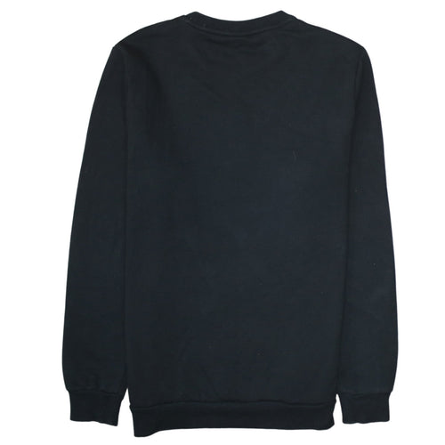 Puma Men's Black Logo Pullover Sweatshirt Medium