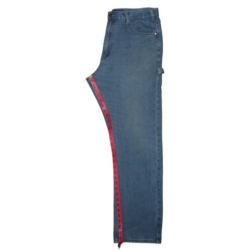 Field & Drest Men Blue Medium 33x32 Regular Straight Denim Jeans