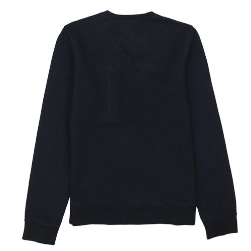 Nike Men's Black Small Pullover Crew Neck Sweatshirt with Zip Pocket