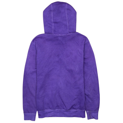 Nike Women's Purple Pullover Hoodie Small Logo Sweatshirt