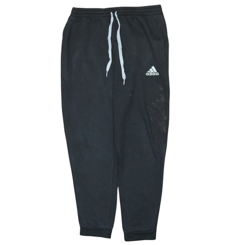 Adidas Men's Black Jogger Sweatpants M Regular Fit Stylish Sportswear