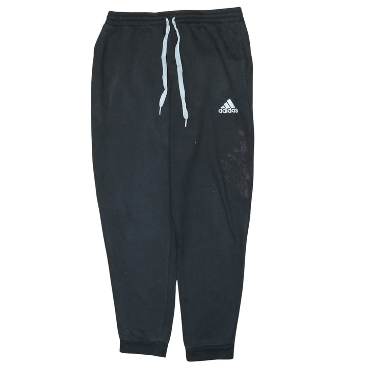 Adidas Men's Black Jogger Sweatpants M Regular Fit Stylish Sportswear