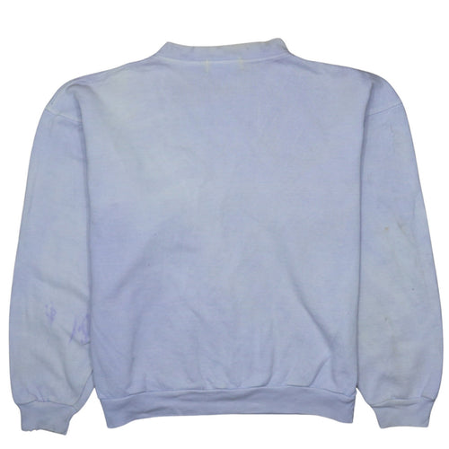 Fred Perry Men's White V-Neck Retro Sweatshirt Small