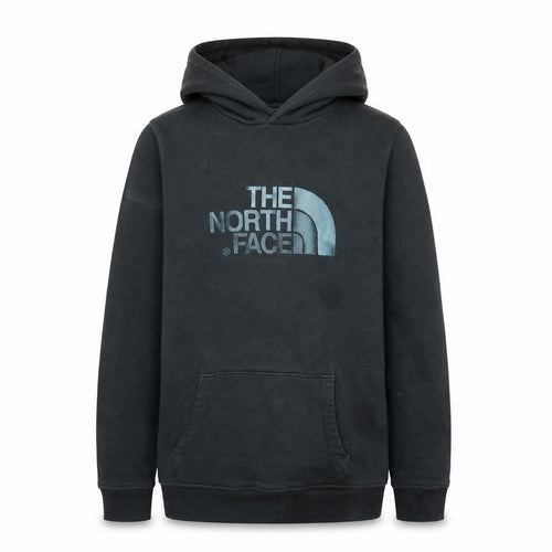 The North Face Boys Black XL Pullover Hoodie Fleece Logo Sweatshirt