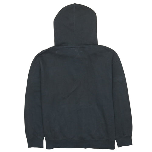 Nike Men's Black Pullover Hoodie S Embroidered Peace Graphic Fleece