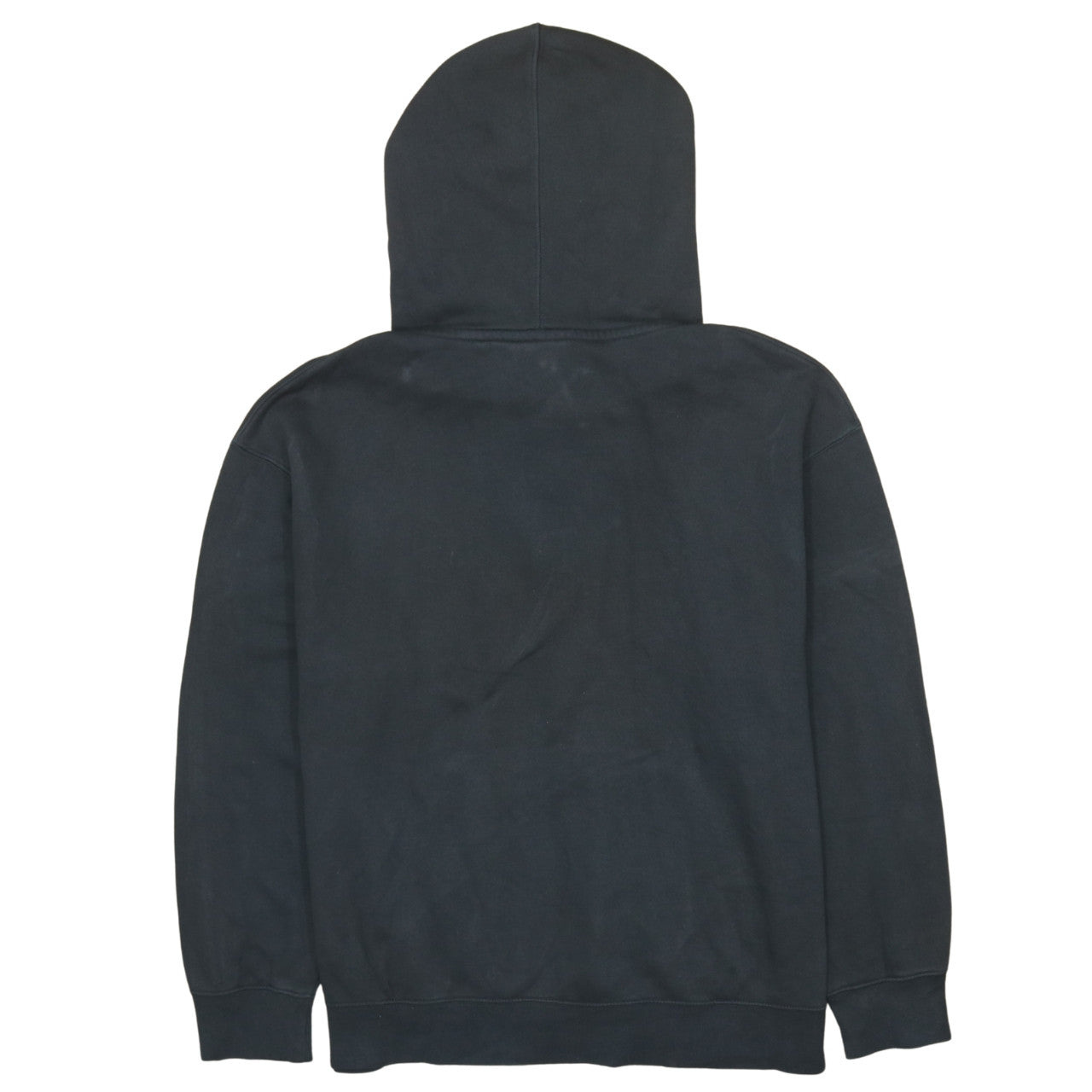 Nike Men's Black Pullover Hoodie S Embroidered Peace Graphic Fleece