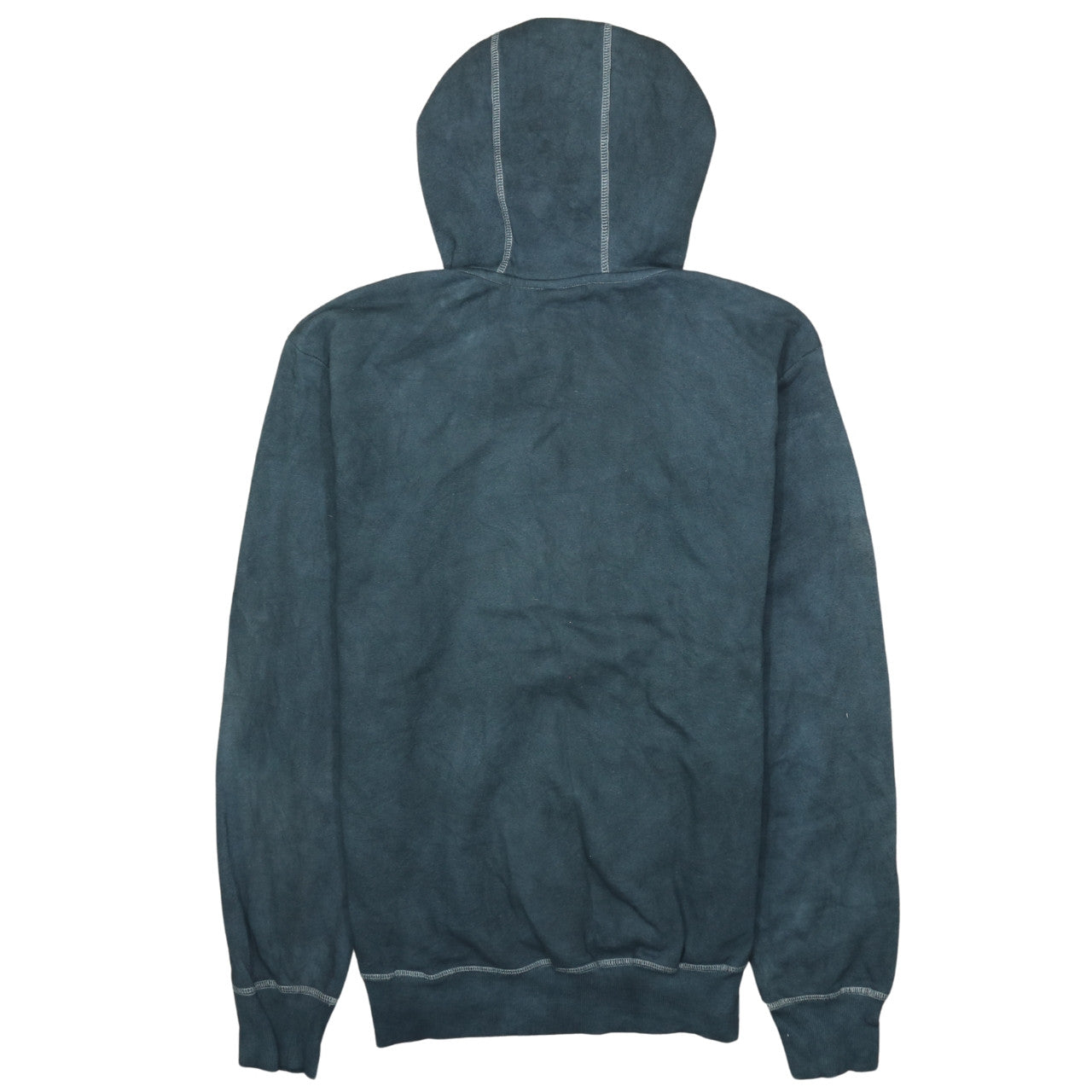 Ellesse Womens Blue Pullover Hoodie Size 12 Embroidered Logo