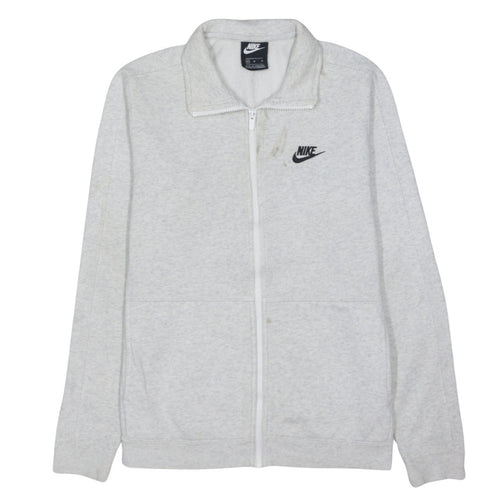 Nike Men's Grey Full Zip Track Jacket Size M Regular Fit