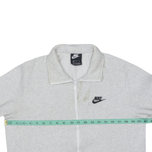 Nike Men's Grey Full Zip Track Jacket Size M Regular Fit