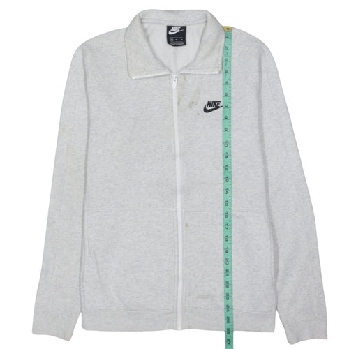 Nike Men's Grey Full Zip Track Jacket Size M Regular Fit