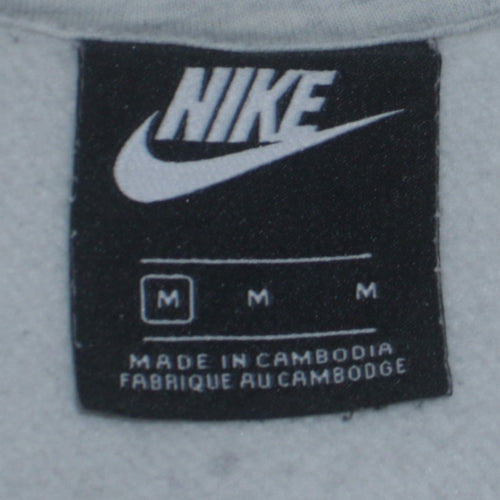 Nike Men's Grey Full Zip Track Jacket Size M Regular Fit