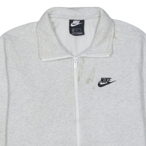 Nike Men's Grey Full Zip Track Jacket Size M Regular Fit