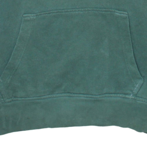 Levi's Men's Green Pullover Hoodie Size S Logo Fleece Sweatshirt
