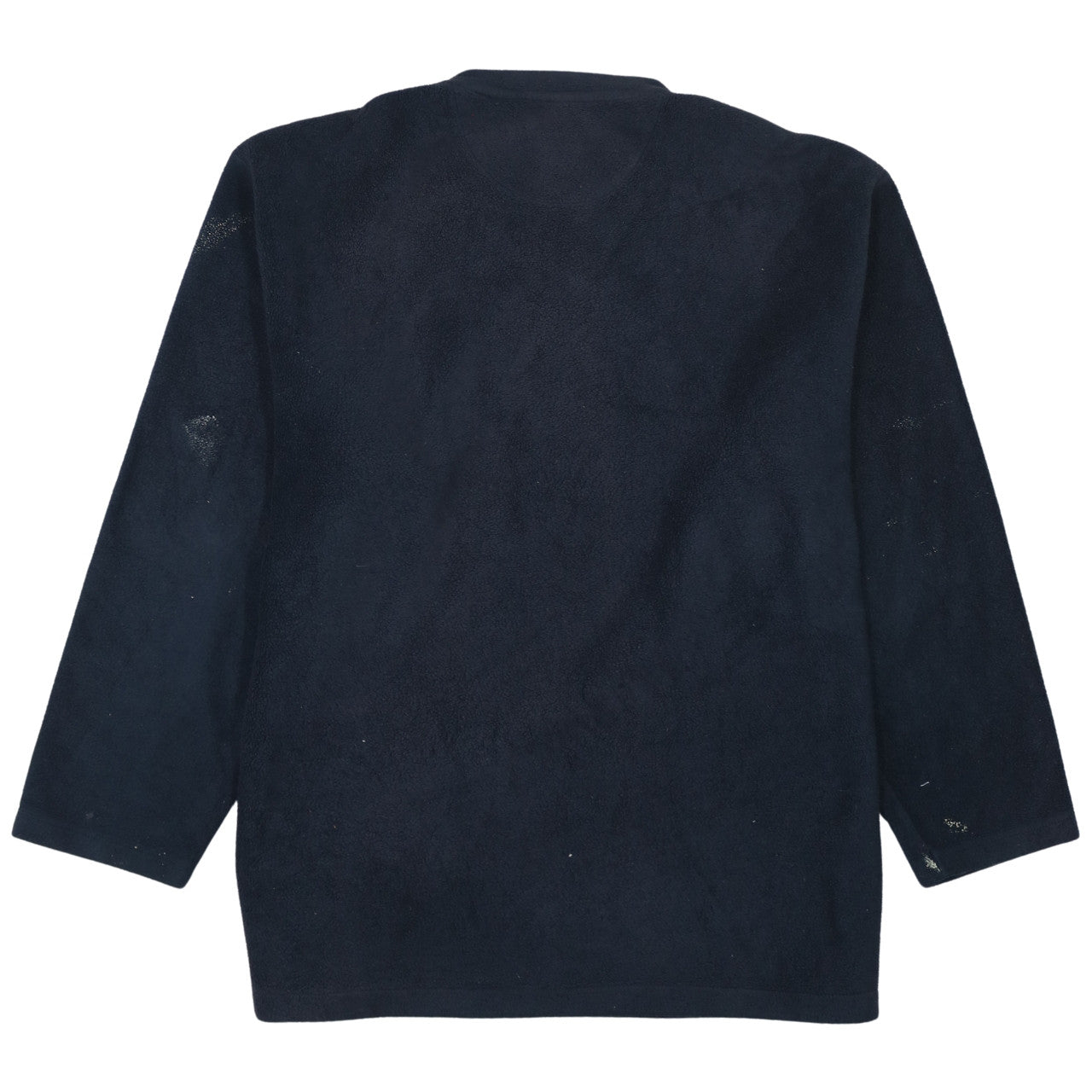 Reebok Mens Blue Fleece V-Neck Pullover Sweatshirt Size L