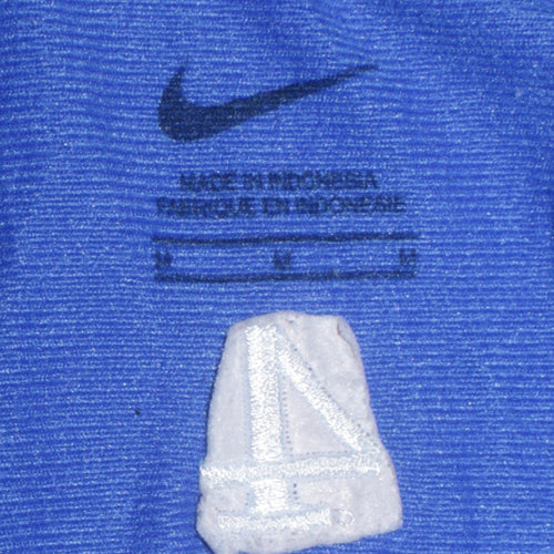 Nike Men's Blue Track Jacket Size L Sports Full Zip Activewear