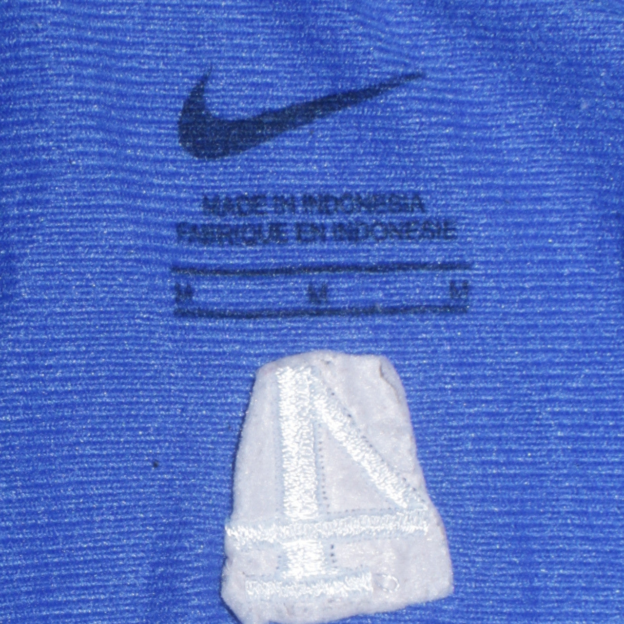 Nike Men's Blue Track Jacket Size L Sports Full Zip Activewear