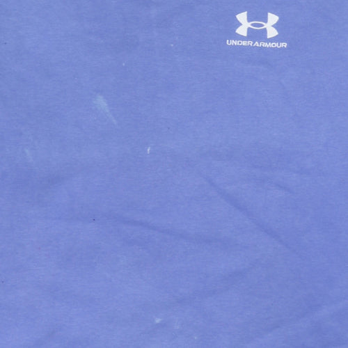 Under Armour Womens Blue Medium Pullover Sweatshirt with Logo