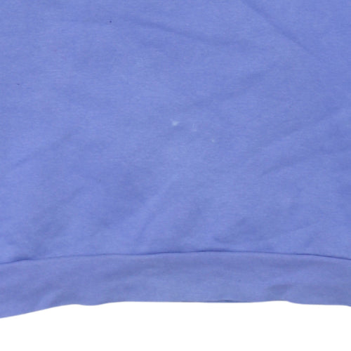 Under Armour Womens Blue Medium Pullover Sweatshirt with Logo