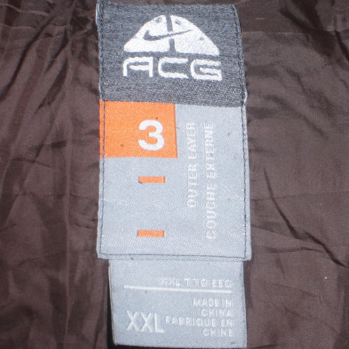 Nike ACG Men's Brown XXL Padded Windbreaker Jacket