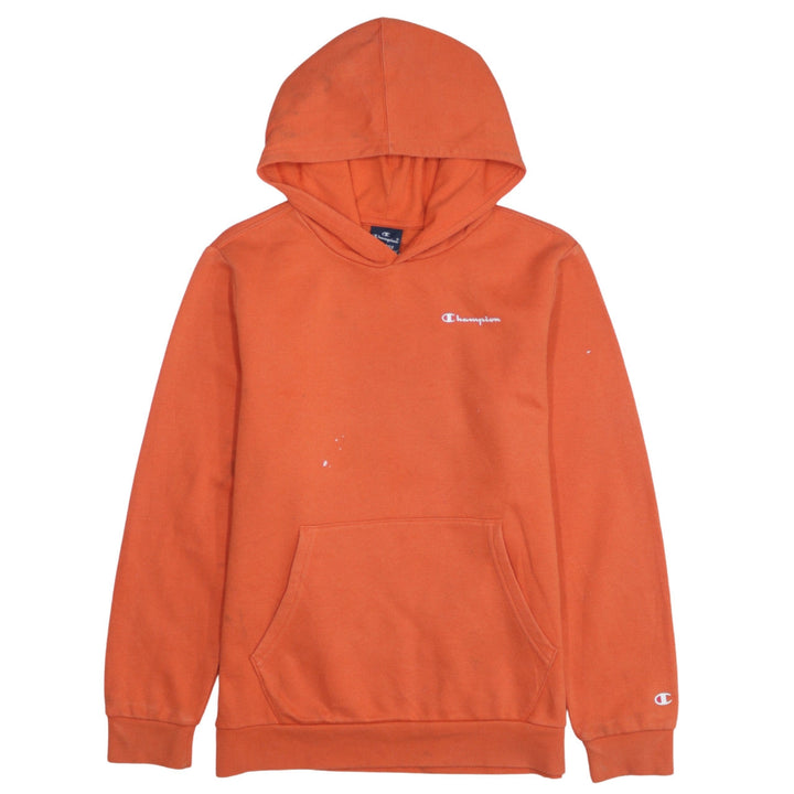 Champion Boys Orange Pullover Hoodie 13-14 Years Regular Fit