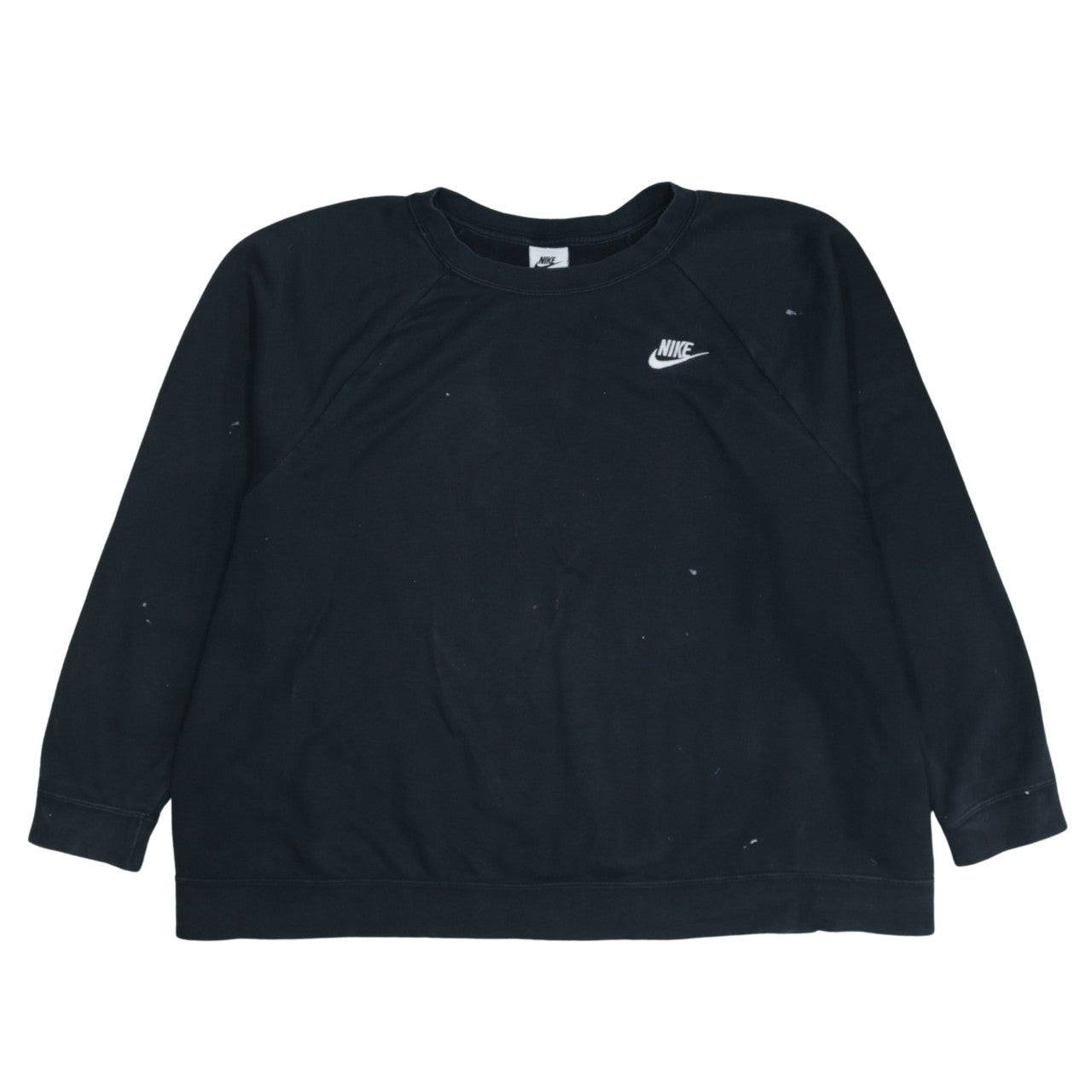 Nike Women's Black 2XL Crew Neck Pullover Sweatshirt